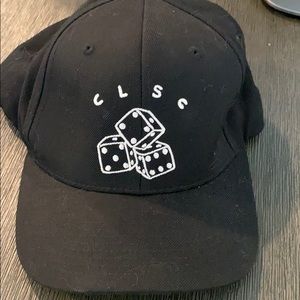 CLSC Black Dice Snap Back Baseball Hat